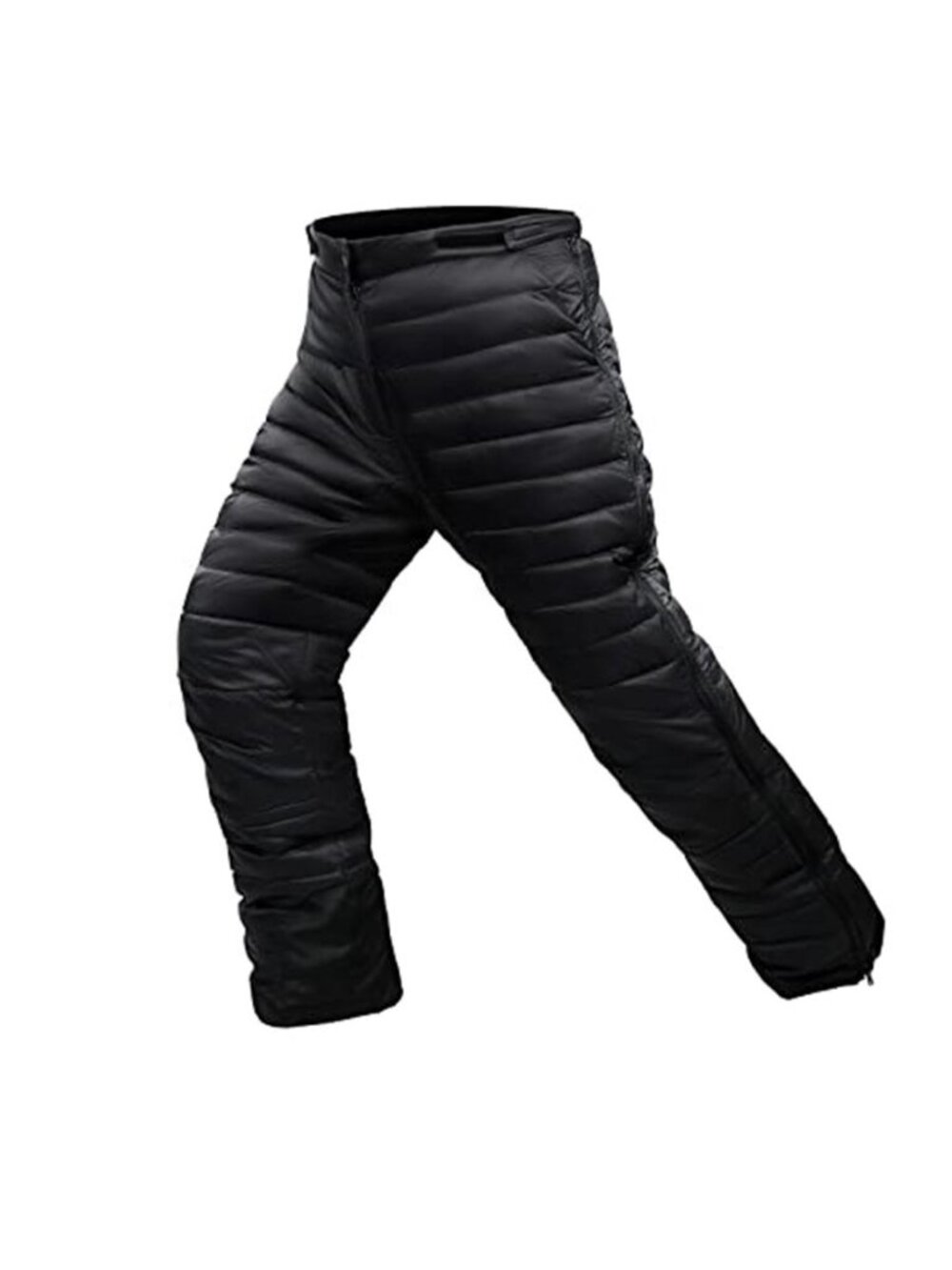 Men's Winter Ultra Warm Utility Down Pants Insulated Compression Snow Pants